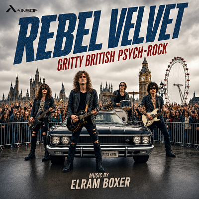 AIN-CAT 052 Rebel Velvet (Gritty British Psych-Rock)