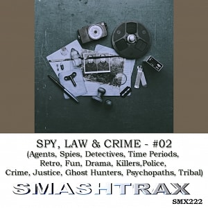 Spy/Law/Crime Vol. 02 (Agents, Spies, Detectives, Time Periods, Retro, Fun, Drama, Killers, Police, Crime, Justice, Ghost Hunters, Psychopaths, Tribal
