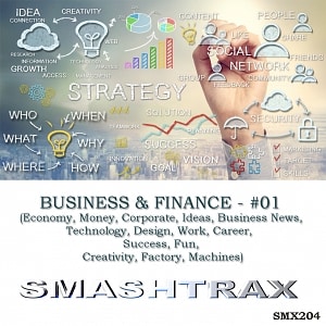 Business & Finance Vol. 1 (Economy, Money, Corporate, Ideas, Business News, Technology, Design, Work, Career, Success, Fun, Creativity, Factory, Machi